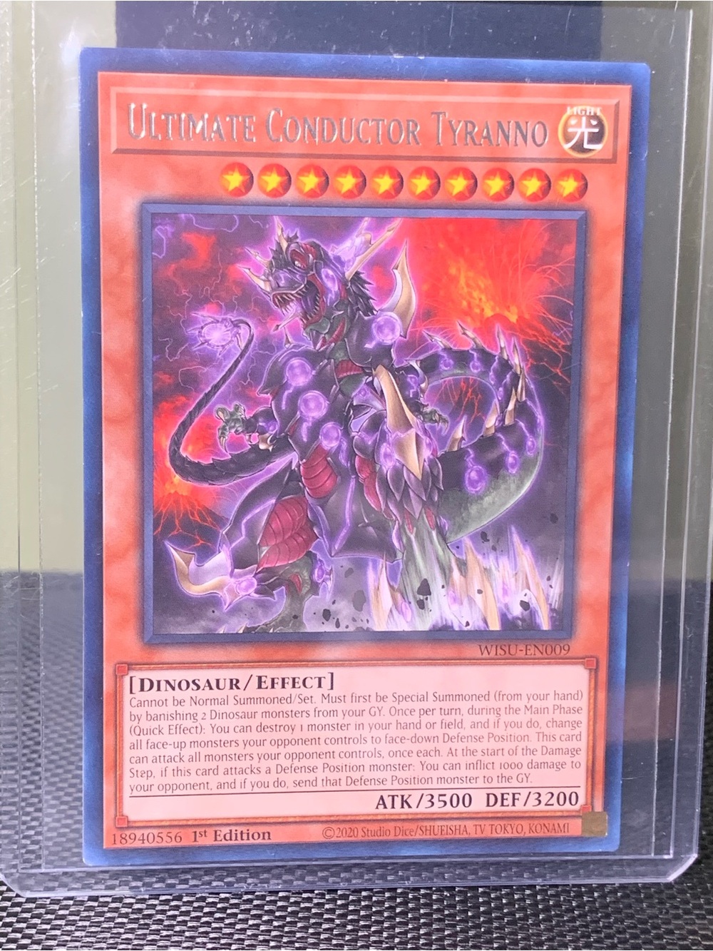 Yu-Gi-Oh! Ultimate Conductor Tyranno Trading Card - Orange